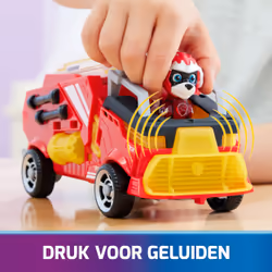 PAW Patrol - La Super Patrouille Le Film - Véhicule + Figurine Marcus - Voiture Figurine Pat Patrouille À Collectionner - Sons Lumières - Pat Patrouille Jouet - Voiture pour Enfant 3 Ans et + - Vue supplémentaire 4