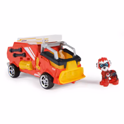 PAW Patrol - La Super Patrouille Le Film - Véhicule + Figurine Marcus - Voiture Figurine Pat Patrouille À Collectionner - Sons Lumières - Pat Patrouille Jouet - Voiture pour Enfant 3 Ans et + - Vue supplémentaire 8