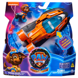 PAW Patrol - La Super Patrouille Le Film - Véhicule + Figurine Zuma - Voiture Figurine Pat Patrouille À Collectionner - Sons Lumières - Pat Patrouille Jouet - Voiture pour Enfant 3 Ans et + - Vue supplémentaire 9