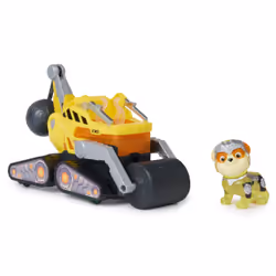 PAW Patrol - La Super Patrouille Le Film - Véhicule + Figurine Ruben - Voiture Figurine Pat Patrouille À Collectionner - Sons Lumières - Pat Patrouille Jouet - Voiture pour Enfant 3 Ans et + - Vue supplémentaire 8