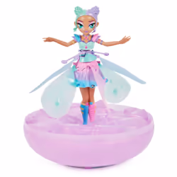 Hatchimals Crystal Flyers, Pastel Kawaii Doll Jouet volant magique avec lumières (les emballages peuvent varier), jouets pour enfants pour filles et garçons, à partir de 5 ans