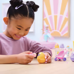 Hatchimals ALIVE - Pack de 2 + Poussette - 2 Oeufs, 2 Figurines À Collectionner, 1 Poussette Et 3 Accessoires - A Faire Eclore Avec De L'Eau - Thème Bébé - Jouet Enfant 3 Ans et +