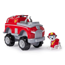 PAW Patrol - Pat Patrouille - Véhicule + Figurine Marcus Jungle Pups - Voiture Figurine Pat Patrouille À Collectionner - Thème Jungle - Pat Patrouille Jouet - Voiture pour Enfant 3 Ans et +