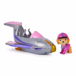 PAW Patrol - Pat Patrouille - Véhicule + Figurine Stella Jungle Pups - Voiture Figurine Pat Patrouille À Collectionner - Thèm ...