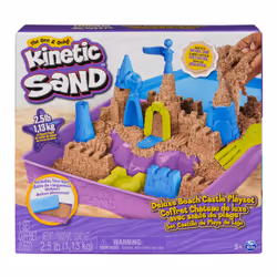 Kinetic Sand , coffret Château de luxe avec 1,13 kg de sable de plage, moules et outils, jouets sensoriels pour les enfants à ...