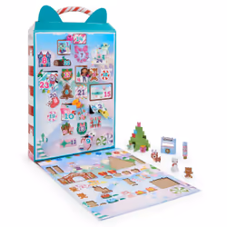Gabby's Dollhouse Gabby et la Maison Magique - - Calendrier de l’avent 2023 pour Noël Avec 24 Surprises, Figurines et Accesso ...