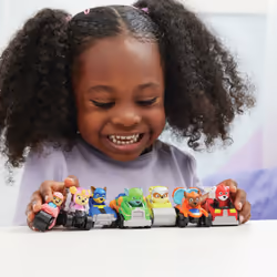 PAW Patrol PAT PATROUILLE LA SUPER PATROUILLE LE FILM - Pack de 7 Racers Pup Squad La Pat Patrouille The Mighty Movie - Voiture Figurine À Collectionner - Pat Patrouille - - Jouet Enfant 3 Ans et + - Vue supplémentaire 6