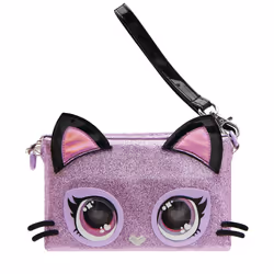 Purse Pets - SAC POCHETTE CHATON - Sac pour Enfant Chat Format Sac À Main - Animal Animé Chaton Aux Yeux Qui Changent De Coul ...