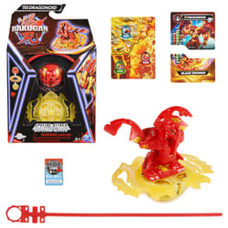 Bakugan 3.0 - PACK 1 SPECIAL ATTACK DRAGONOID - Assemblez Et Personnalisez Votre Bille - 1 Anneau De Combat, 1 Lanceur et 3 Cartes - Collection Jouet - Jouet Enfant 6 Ans Et +