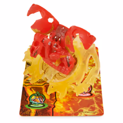Bakugan 3.0 - PACK 1 SPECIAL ATTACK DRAGONOID - Assemblez Et Personnalisez Votre Bille - 1 Anneau De Combat, 1 Lanceur et 3 Cartes - Collection Jouet - Jouet Enfant 6 Ans Et +