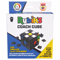 Spin Master Rubik’s , Cube d'apprentissage, Apprenez à résoudre un cube 3x3 avec des autocollants, un guide et des vidéos | J ...