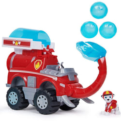 PAW Patrol - Pat Patrouille - Véhicule Deluxe Marcus Jungle Pups - Voiture Figurine Pat Patrouille À Collectionner - Avec Projectiles - Pat Patrouille Jouet - Voiture pour Enfant 3 Ans et +