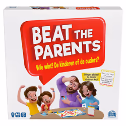 Spin Master Games Beat the Parents, jeu familial de questions-réponses classique, Kids Vs. Parents pour tous les joueurs à pa ...