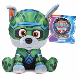 GUND PAW Patrol : La Super Patrouille le film, Peluche Rocky, Peluche sous licence officielle pour les enfants à partir d'un  ...