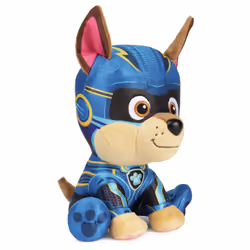 GUND PAW Patrol : La Super Patrouille le film, Peluche Chase, Peluche sous licence officielle pour les enfants à partir d'un an, 15,24 cm