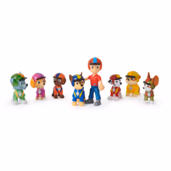 PAW Patrol Jungle Pups, Figure Gift Pack, avec 8 figurines articulées à collectionner, jouets pour filles et garçons à partir de 3 ans