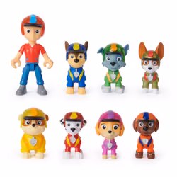 PAW Patrol Jungle Pups, Figure Gift Pack, avec 8 figurines articulées à collectionner, jouets pour filles et garçons à partir de 3 ans - Vue supplémentaire 4