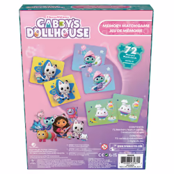 Gabby's Dollhouse MEMO 72 CARTES Gabby et la Maison Magique - Vue supplémentaire 4