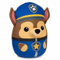GUND LA PAT PATROUILLE - PELUCHE 30 CM TREND CHASE - Pat Patrouille Peluche Chase Taille 30 cm - Peluche Lavable En Surface - Jouet Premier Age - Pat Patrouille - Paw Patrol - Jouet Bébé 12 Mois et +