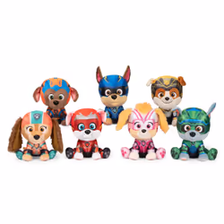 GUND PAW Patrol : La Super Patrouille le film, Peluche Chase, Peluche sous licence officielle pour les enfants à partir d'un an, 15,24 cm
