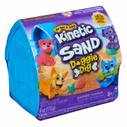 Kinetic Sand Doggie Dig, Sable cinétique pour enfants, 5 an(s), Multicolore