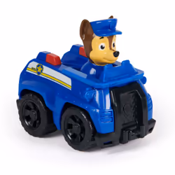 PAW Patrol Deluxe Rescue Racers Chase, Voiture de police, 3 an(s), Plastique, Multicolore