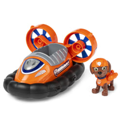 PAW Patrol , Zuma Hovercraft, Véhicule avec figurine articulée à collectionner, jouets respectueux de la planète pour les garçons et les filles à partir de 3 ans