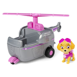 PAW Patrol - Pat Patrouille - VÉHICULE FIGURINE STELLA- Voiture 15 cm Figurine Pat Patrouille À Collectionner - Pat Patrouille Jouet - Jouet Durable Plastique Recyclé - Voiture pour Enfant 3 Ans et +