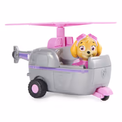 PAW Patrol - Pat Patrouille - VÉHICULE FIGURINE STELLA- Voiture 15 cm Figurine Pat Patrouille À Collectionner - Pat Patrouille Jouet - Jouet Durable Plastique Recyclé - Voiture pour Enfant 3 Ans et + - Vue supplémentaire 4