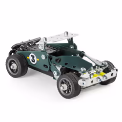 Meccano - CABRIOLET RETRO FRICTION 5 MODÈLES - Coffret Inventions Avec 174 Pièces, 1 Moteur Rétro friction Et 2 Outils - Jeu de Construction - 6040176 - Jouet Enfant 8 Ans et + - Vue supplémentaire 4