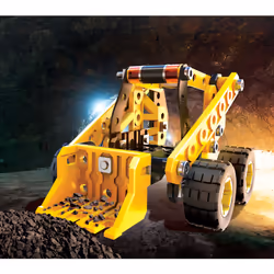 Meccano Bulldozer - Theme Chantier, 8 an(s), Plastique, 87 pièce(s), 210 g