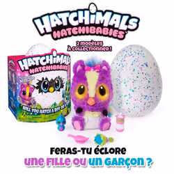 Spin Master Hatchimals Hatchibabies - Ponette, 5 an(s), LR6, Piles fournies