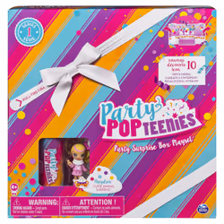 Party Popteenies Party Surprise Box, Femelle, 4 an(s), Fille, 450 g, Multicolore
