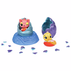 Hatchimals CollEGGtibles, 'Pack de 2 + nid 'Mermal Magic' avec Saison 5, pour les enfants à partir de 5 ans