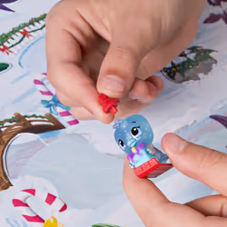 Hatchimals CollEGGtibles – Calendrier de l'avent avec personnages exclusifs et accessoires en papier, à partir de 5 ans