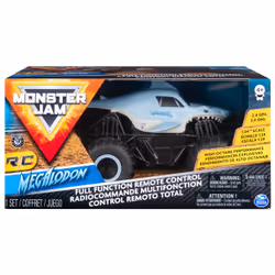 Monster Jam , Megalodon radiocommandé authentique, échelle 1:24, 2,4 GHz, à partir de 4 ans