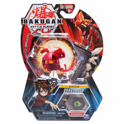 Bakugan , Turtonium, Créature transformable à collectionner de 5 cm, à partir de 6 ans, Hélice volante, 6 an(s)