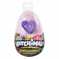 Hatchimals Plush Hatchimals HatchiBuddies – Peluche de 15 cm avec œuf (les styles peuvent varier), Animaux en peluche, 3 an(s ...