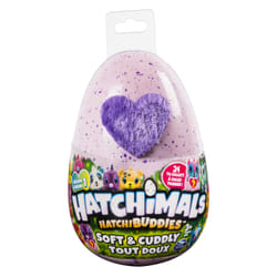 Hatchimals Plush Hatchimals HatchiBuddies – Peluche de 15 cm avec œuf (les styles peuvent varier)