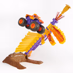 Monster Jam El Toro Loco Big Air Challenge, coffret de 50 cm avec un jouet monster truck exclusif, échelle 1:64, jouets pour garçons à partir de 3 ans - Vue supplémentaire 10