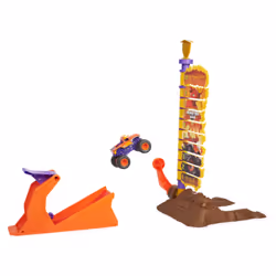 Monster Jam El Toro Loco Big Air Challenge, coffret de 50 cm avec un jouet monster truck exclusif, échelle 1:64, jouets pour garçons à partir de 3 ans - Vue supplémentaire 4