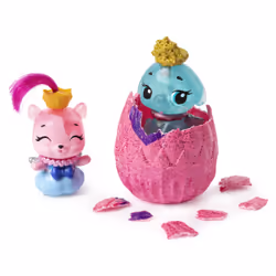Hatchimals CollEGGtibles, Coffret Glitter Salon avec 2 exclusifs, pour les enfants à partir de 5 ans
