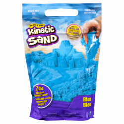 Kinetic Sand , 907 g de bleu pour mélanger, modeler et créer, à partir de 3 ans, Sable cinétique pour enfants, 3 an(s), Bleu