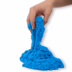 Kinetic Sand , 907 g de bleu pour mélanger, modeler et créer, à partir de 3 ans