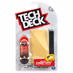 Tech Deck FINGER SKATE - - STREET HITS - Authentique Finger Skates 96 mm À Personnaliser Avec Obstacle - 6053096 - Jouet Enfant 6 Ans et + - Plusieurs Modèles Disponibles