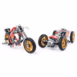 Voiture Et Moto - 5 Modeles Meccano, 8 an(s), Plastique, 360 g