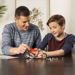 Voiture Et Moto - 5 Modeles Meccano