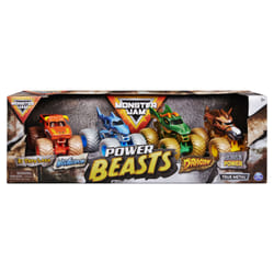 Monster Jam - PACK DE 4 VÉHICULES ECHELLE 1:64 - 4 Véhicules Authentiques Monster Trucks Officiels Spectacles - À Collectionner - Echelle 1:24 - 6053860 - Jouet Enfant 3 Ans et +