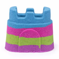 Kinetic Sand , Moule simple Licorne arc-en-ciel de 141 g, pour les enfants à partir de 3 ans