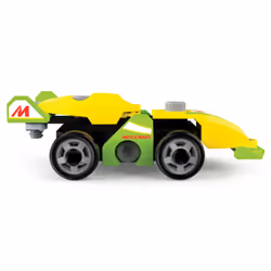 Meccano Junior, Kit de construction STEAM, Voiture de course, pour les enfants à partir de 5 ans